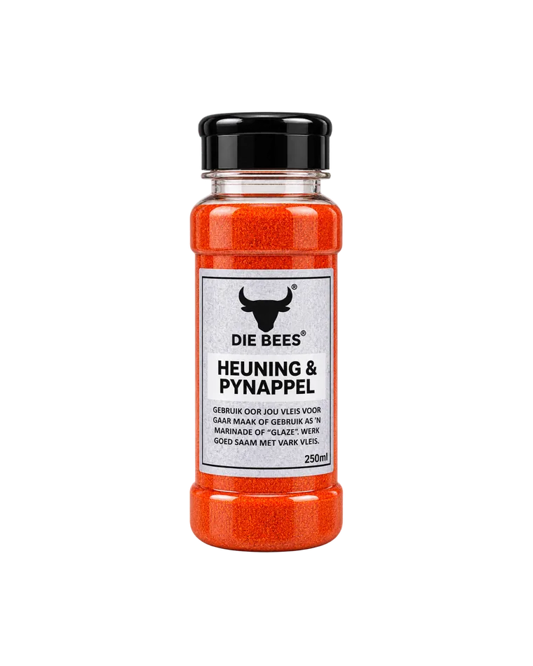Heuning & Pynappel speserye bottle